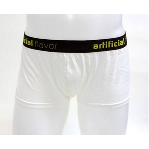 Artificial Flavor(アーティフィシャルフレーバー) 156-09S VINTAGE WASH TRUNK アンダーウエアトランクス ホワイト  M