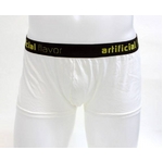 Artificial Flavor(アーティフィシャルフレーバー) 156-09S VINTAGE WASH TRUNK アンダーウエアトランクス ホワイト  L