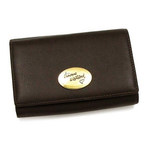 Vivienne Westwood(ヴィヴィアンウエストウッド) BERKELEY 2232 DB 2つ折りL字ファスナー財布