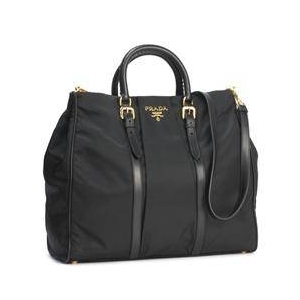 Prada(プラダ) TESSUTOBN1621 BIG TWO HANDLE SHOPPING BK トートバッグ
