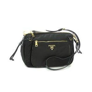 Prada(プラダ) TESSUTO VERNICEBT0689 BK ショルダーバッグ