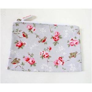 CATH KIDSTON(キャスキッドソン) zip purse o/c bird print ポーチ