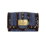 clear crea(クリアクレア) FOLDED WALLET(財布) CGOS-065-91-11 BLUE