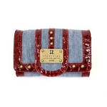 clear crea(クリアクレア) FOLDED WALLET(財布) CGOS-065-91-11 L.BLUE