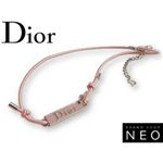 Christian Dior(クリスチャン ディオール) ボディーピアス付ネックレス  ピンク[20674]