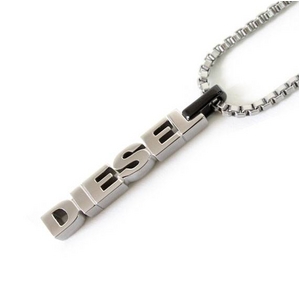 DIESEL(ディーゼル) 2009新作 SS新作 ロゴモチーフ ネックレス DX0128040 シルバー