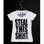 Dirtee Hollywood(ダーティーハリウッド) FWSN609 プリント 09 Tシャツ レディースカットソー ホワイト  XS