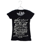 Dirtee Hollywood(ダーティーハリウッド) FWSN633 プリント 09 Tシャツ レディースカットソー ブラック  M