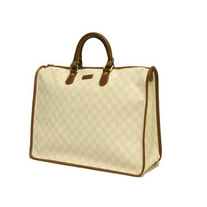 GUCCI(グッチ) 189899-FCIEG-9072 ボストンバッグ ホワイト×ベージュ