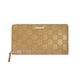 GUCCI(グッチ) 112724 A0V1G 981509 グッチシマ ラウンドファスナー長財布 ベージュ
