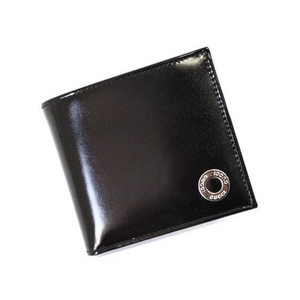 GUCCI(グッチ) 212162 BTA0N 100009 2つ折り財布 BRILLIANT CALF NERO ブラック