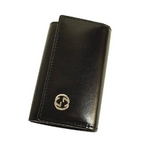 GUCCI(グッチ) 115225 A490N 1000 6連キーケース ブラック
