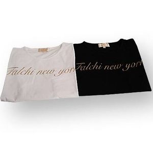 Falchi New York(ファルチ ニューヨーク) F06ST17 ファッション Ｔシャツ  ホワイト L