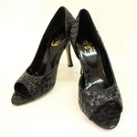 Falchi New York(ファルチ ニューヨーク) FL001 BK レディースシューズ  ブラック 22.5