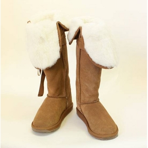 emu AUSTRALIA(エミュー オーストラリア) ロングムートンブーツ「ハイヒップ」【fasofree0116】 W20012 Chestnut  US6(約23)