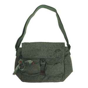 kipling(キプリング) 19811 ショルダーバッグ ツイードチャコール