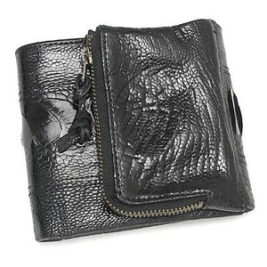 Nicola Ferri(ニコラフェリー) NEW NICOLAKOHMZZ01B casual wallet BK 3つ折り小銭入れ付き財布