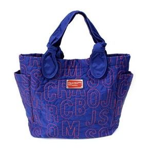 MARC BY MARC JACOBS(マークバイマークジェイコブス) MMJ 391076 4202009春夏新作年 キルティングトートバッグ インディゴ