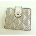 MARC BY MARC JACOBS(マークバイマークジェイコブス) サテン スナップウォレット 50358 シルバーS08QUILTED