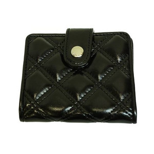 MARC BY MARC JACOBS(マークバイマークジェイコブス) キルティングスナップウォレット ブラック 63956 S08QSNAPW
