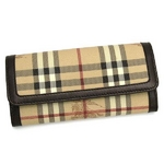 BURBERRY(バーバリー) MORRY HYM 2070 長財布 ダークブラウン