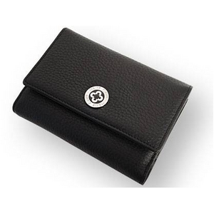 Marie Claire(マリ・クレール) MCF-030 Wホック2つ折財布  ダークブラウン