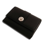 Marie Claire(マリ・クレール) MCR-020 Wホック2つ折財布  ダークブラウン