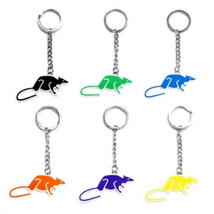 MARC BY MARC JACOBS(マークバイマークジェイコブス) ratkeyring(ラットキーリング)  オレンジ
