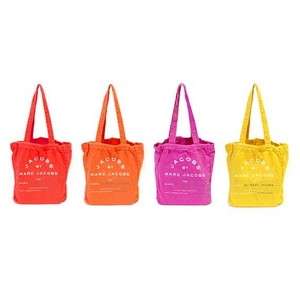 MARC BY MARC JACOBS(マークバイマークジェイコブス) 2009新作 コットン トートバッグ  Coral（96721）