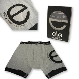 elite(エリート) MS-6001 GR アンダーウエア ボクサータイプ ブリーフパンツ  M グレー