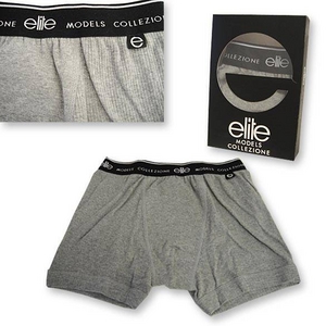 elite(エリート) MS-6002 GR アンダーウエア ボクサータイプ ブリーフパンツ  M グレー