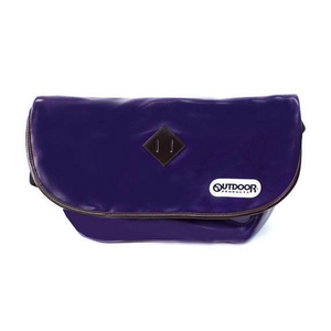 OUTDOOR(アウトドア) 12429192-40 シャイニング PU パープル メッセンジャーバッグ