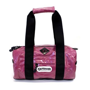 OUTDOOR(アウトドア) 12429191-13シャイニング PU ボストンバッグ　ピンク