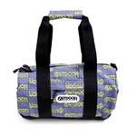 OUTDOOR(アウトドア) 12429205-54 ミニボストンショルダーバッグ ロゴボーダー グレー