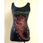 ED HARDY(エドハーディー) タンクトップ　W01 167 99 Devil Mermaid Black