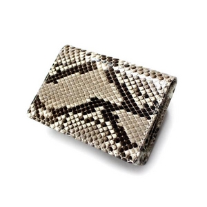 PYTHON革 cardcase04 パイソン(ニシキヘビ革) 名刺入れ【MADE IN JAPAN】