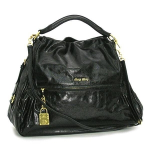 MIUMIU(ミュウミュウ) NAPPA CHARMRR1498 UJD F0002 BK ショルダーバッグ