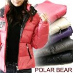 POLAR BEAR(ポーラーベア) ショートダウンジャケット  ブラック サイズ 1