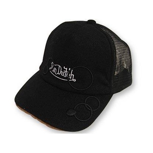 Von Dutch(ヴォンダッチ) VD6005 BK メッシュキャップ