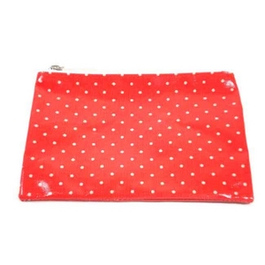 CATH KIDSTON(キャスキッドソン) Zip purse，mini dot red ポーチ