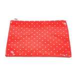 CATH KIDSTON(キャスキッドソン) Zip purse，mini dot red ポーチ