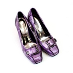 Stellato(ステラート) LADY'S SHOES 010-2 パープル レディース シューズ ヒール【MADE IN JAPAN】  36