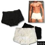 Calvin Klein(カルバンクライン) U7014 (WT/BK) ボクサータイプ ブリーフパンツ  白 L