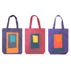 MARC BY MARC JACOBS(マークバイマークジェイコブス) UMBRELLA GEO BAG マルチカラー トート エコバッグ  イエロー（79565）
