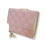 Gucci(グッチ) チャーム付き Wホック 2つ折り財布 154182 F40IS 5774 2009新作