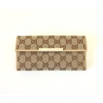 Gucci(グッチ) 長財布 ベージュ×ライトベージュ 112715 FFPAG 9660 2009新作