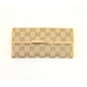 Gucci(グッチ) 長財布 ベージュ×ベージュ 112715 FFPAG 9691 2009新作