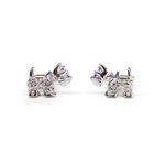 Cuffs(カフスボタン) カフリンクス 犬・ドッグ Crystal Studded Dog Cufflinks 2009新作