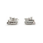 Cuffs(カフスボタン) カフリンクス 汽車 freight Trains Cufflinks 2009新作