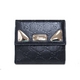 Gucci(グッチ) グッチシマ Wホック財布ブラック 181896-AA61G-1000 2009新作